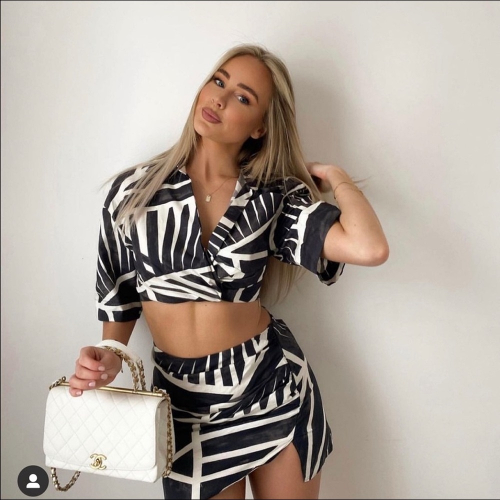 Zara 2 pieces Skirt Co-ord set - Picture 15 of 16
